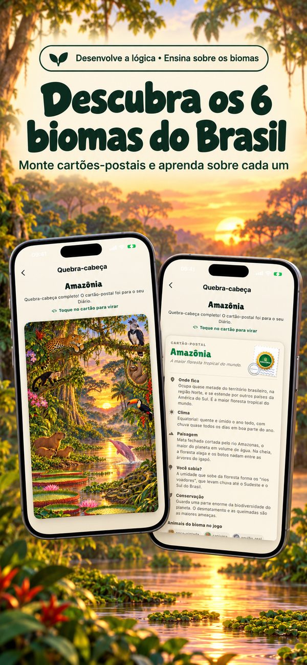 Descubra os 6 biomas do Brasil