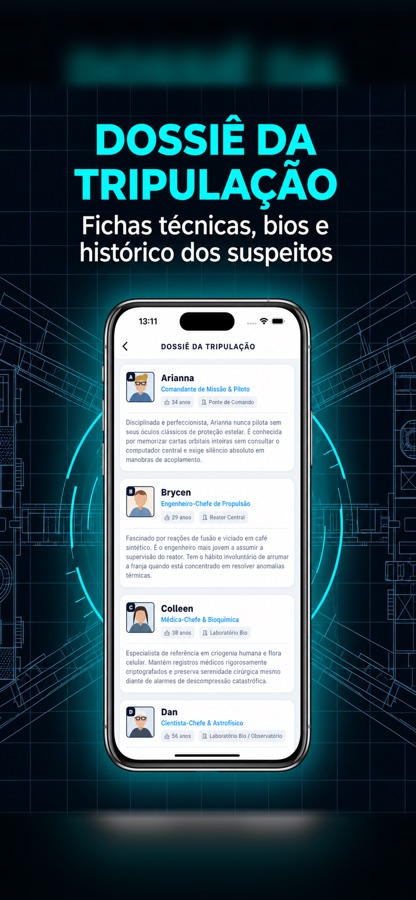 Dossiê da tripulação